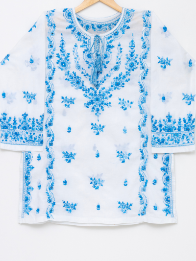 Blue Tassel Kurti (Mummy & me)